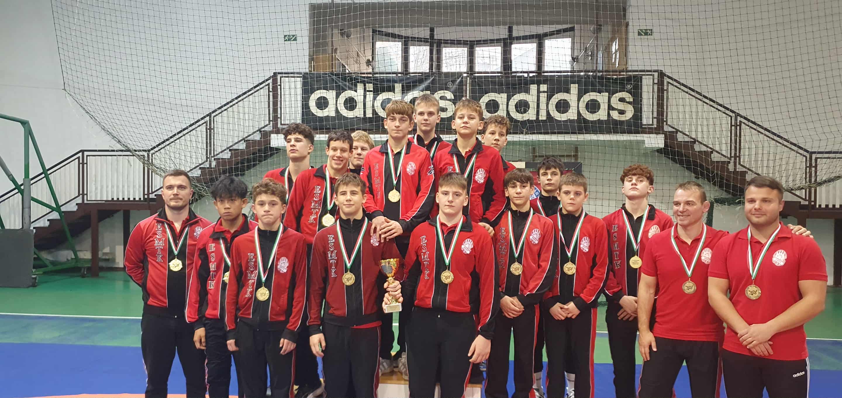 Megnyertük az U15-ös kötöttfogású csapatbajnokságot